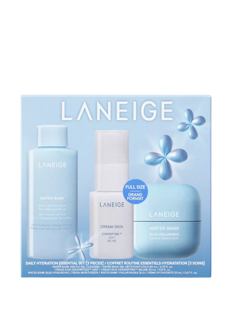 LANEIGE Daily Hydration skincare gift set - British product