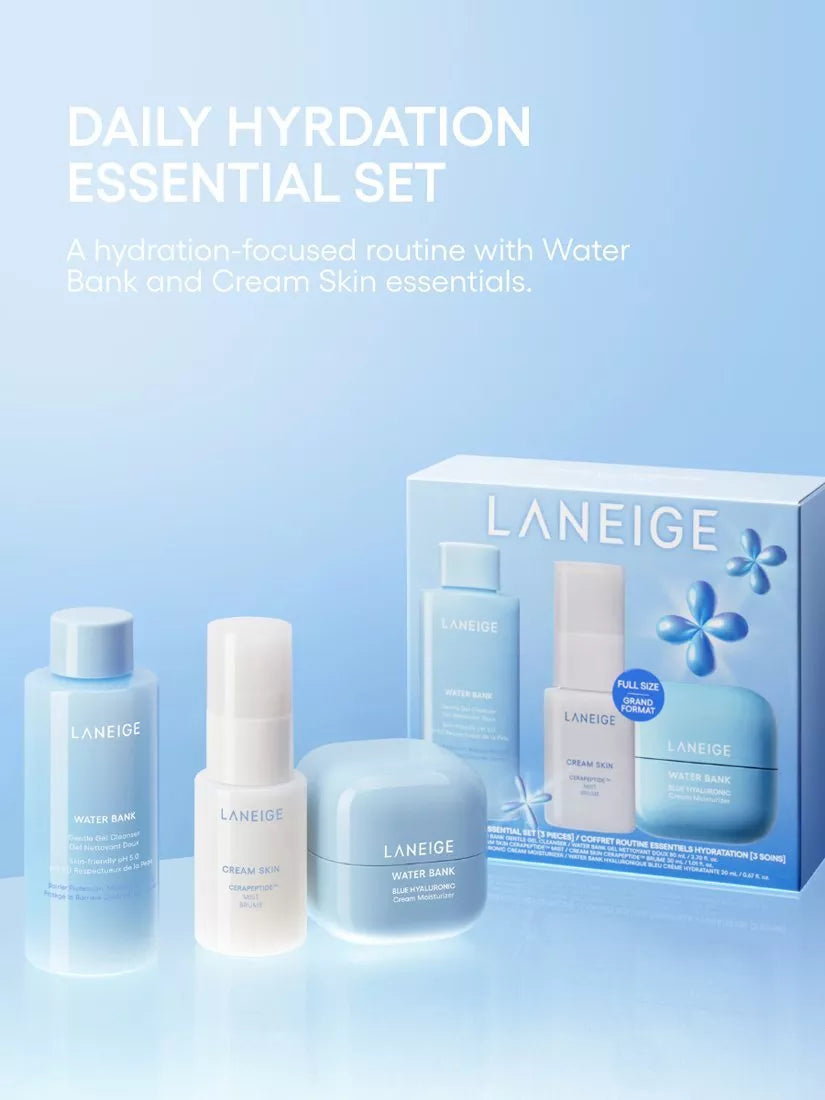 LANEIGE Daily Hydration skincare gift set - British product