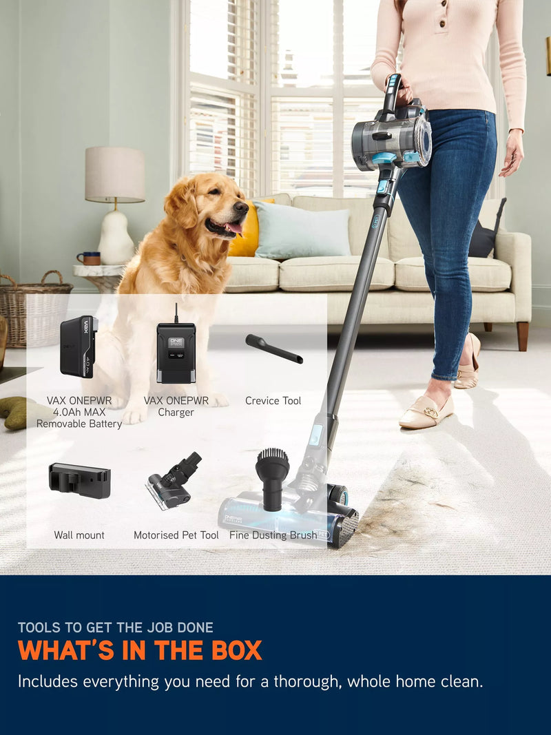 Vax cordless pet vacuum cleaner with motorised tool (British brand)