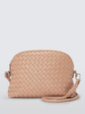 Dragon Diffusion Chunky Fellini Pochette Woven Leather Crossbody Bag