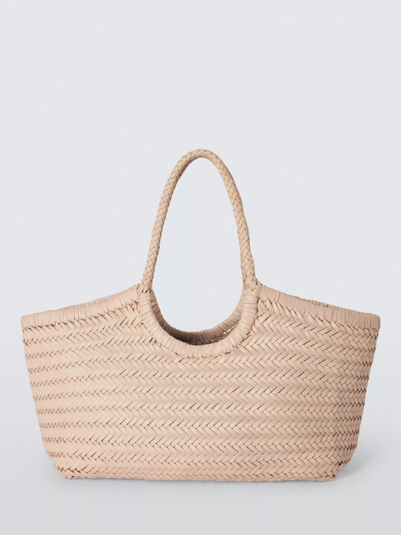 Dragon Diffusion Nantucket woven leather tote bag - British product