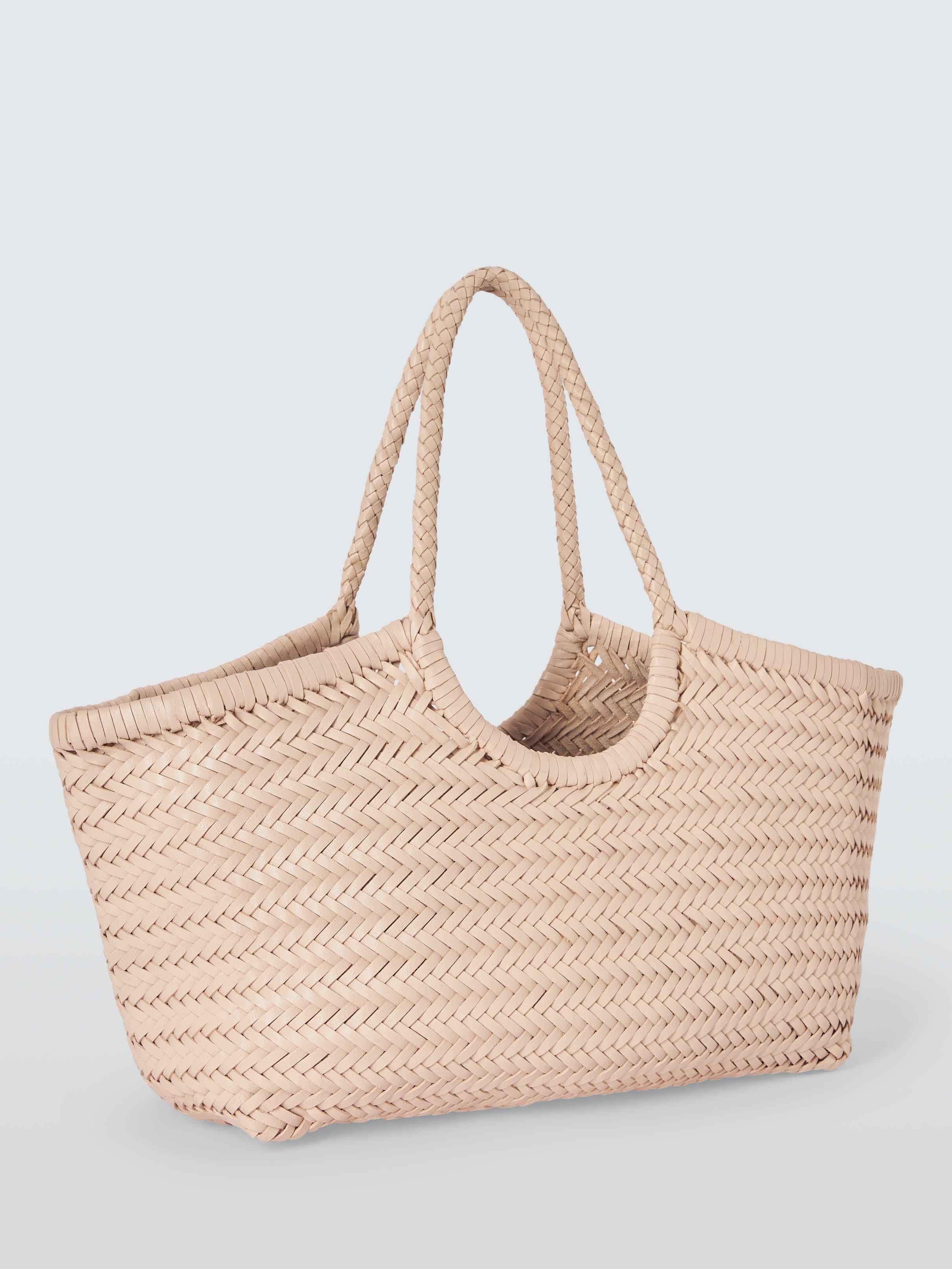 Dragon Diffusion Nantucket woven leather tote bag - British product