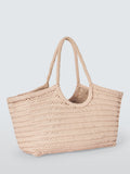 Dragon Diffusion Nantucket woven leather tote bag - British product