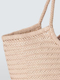 Dragon Diffusion Nantucket woven leather tote bag - British product