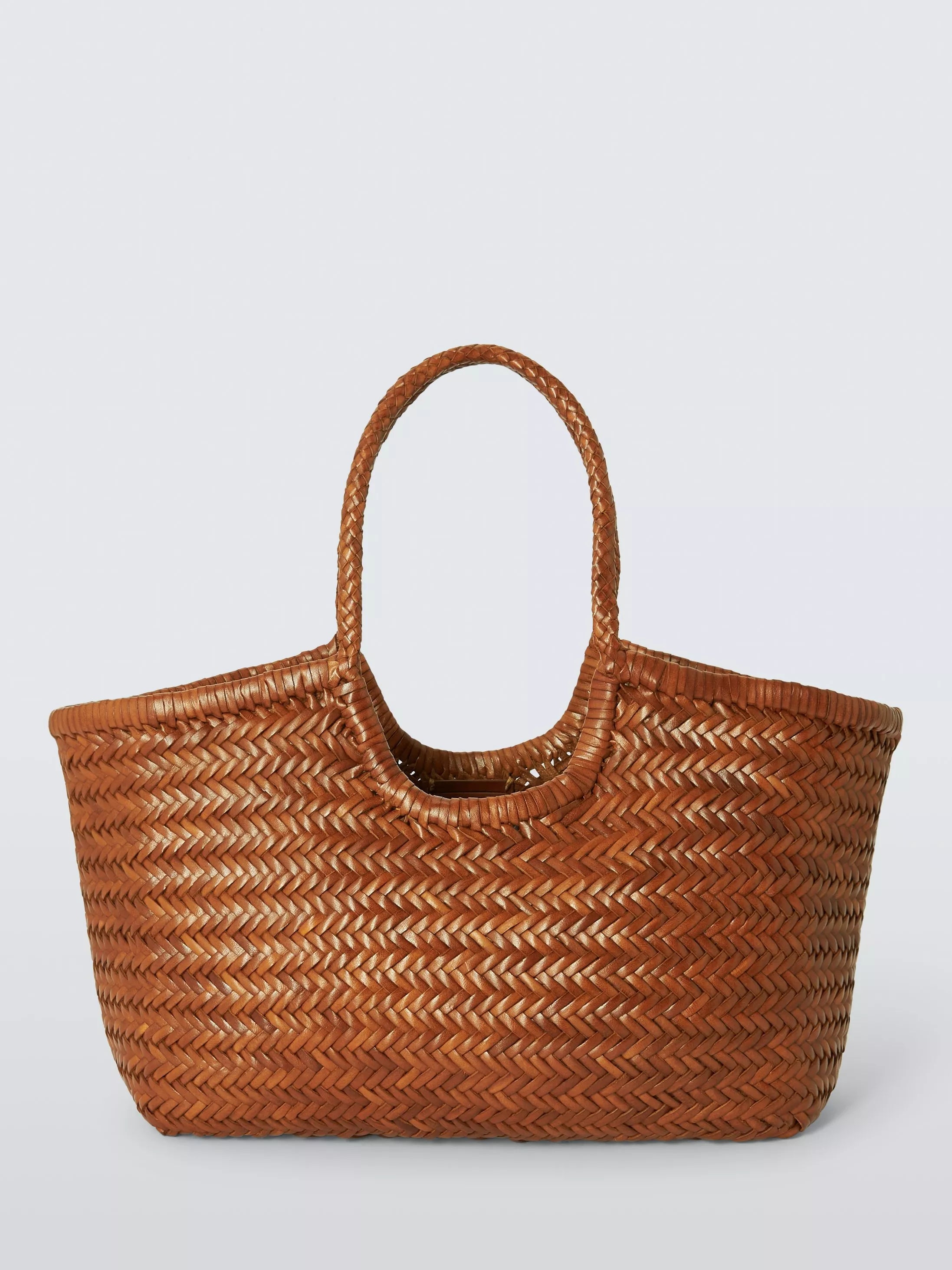 Dragon Diffusion Nantucket Woven Leather Tote Bag