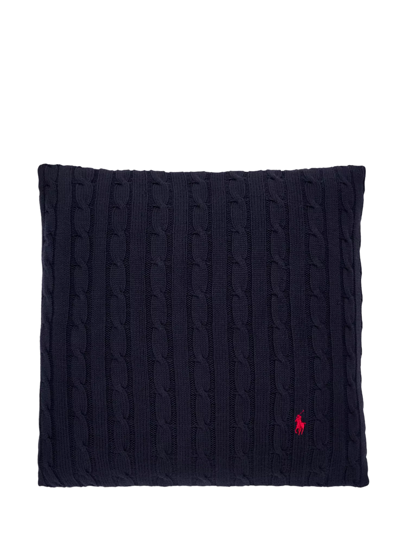 Ralph Lauren cable knit cushion 45x45cm, imported from the UK