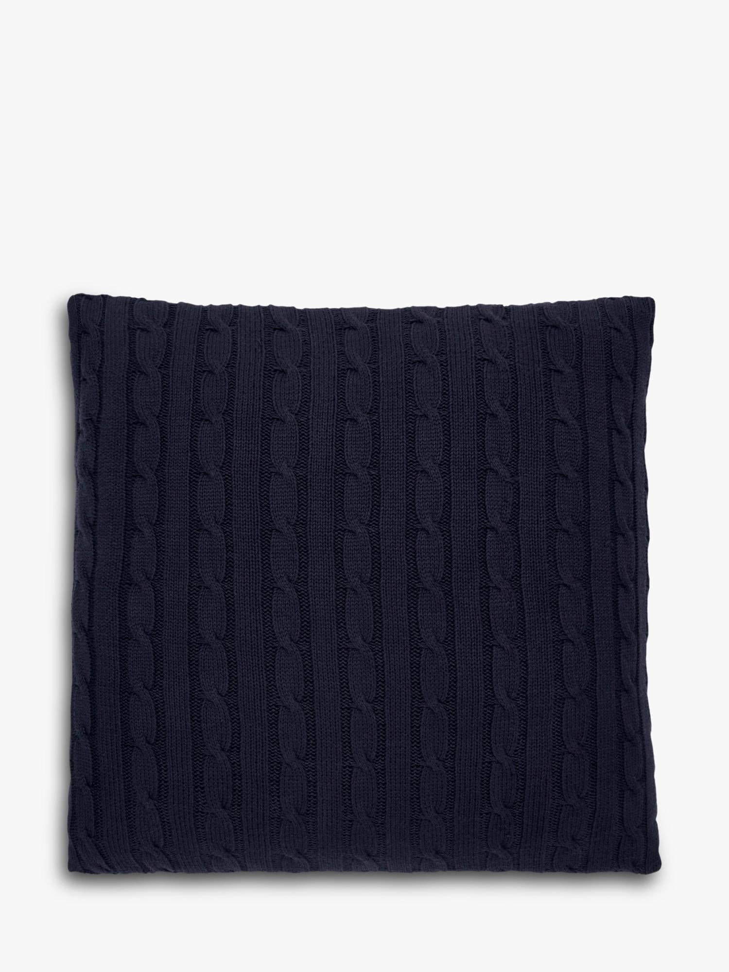 Ralph Lauren cable knit cushion 45x45cm, imported from the UK