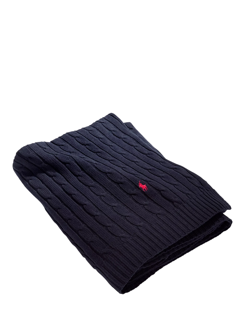 Ralph Lauren Cable Knit Throw 130 x 180cm