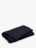 Ralph Lauren cable knit throw 130x180cm, UK version