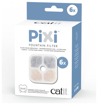 Catit PIXI Trinkbrunnen-Filterkartuschen 6er-Pack