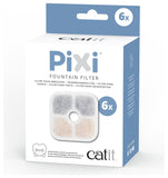 Catit PIXI fountain filter cartridges 6 pack - British product