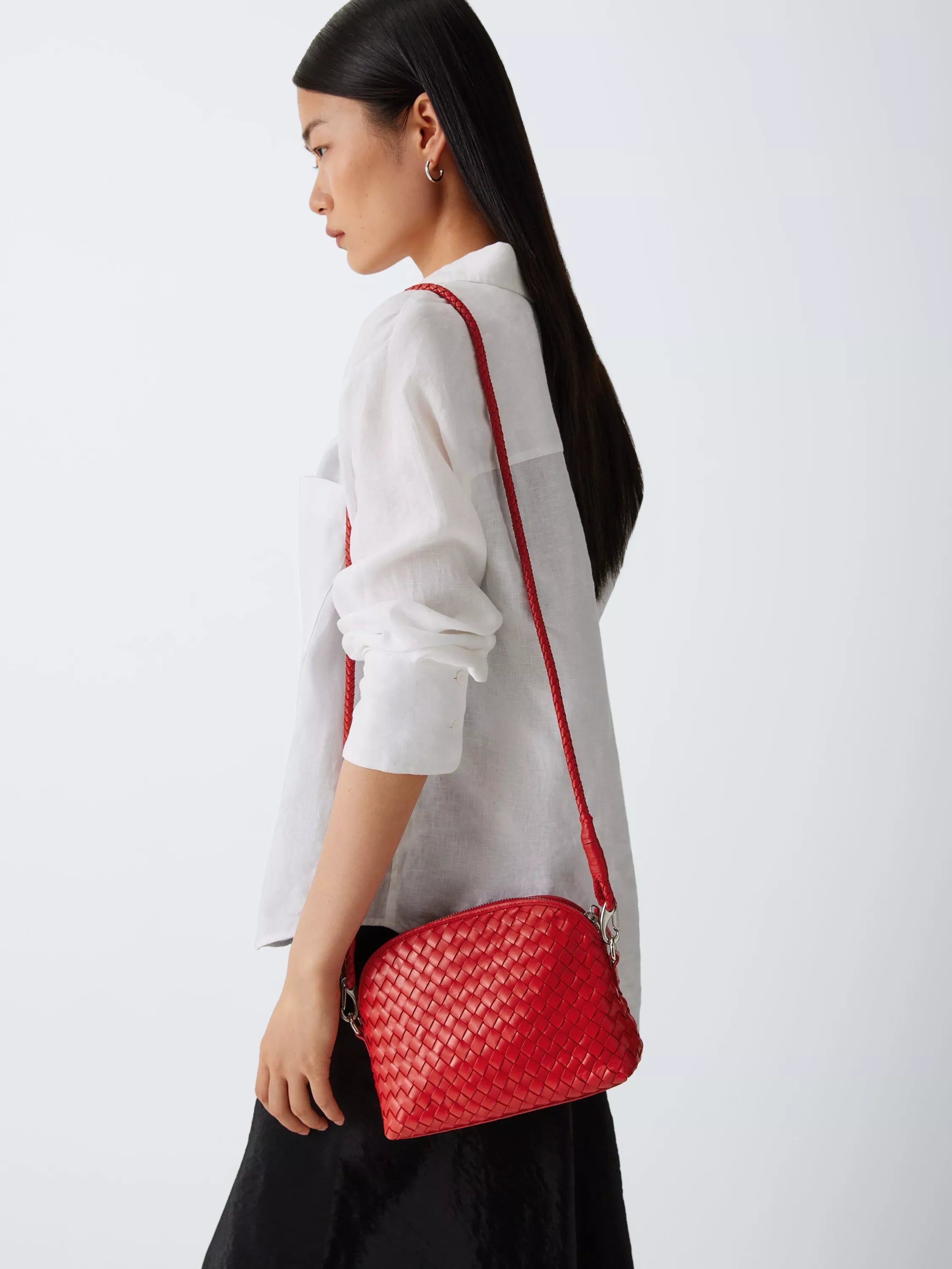 Dragon Diffusion Chunky Fellini Pochette crossbody bag red (British brand)