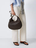 Dragon Diffusion woven leather shoulder bag dark brown - British product