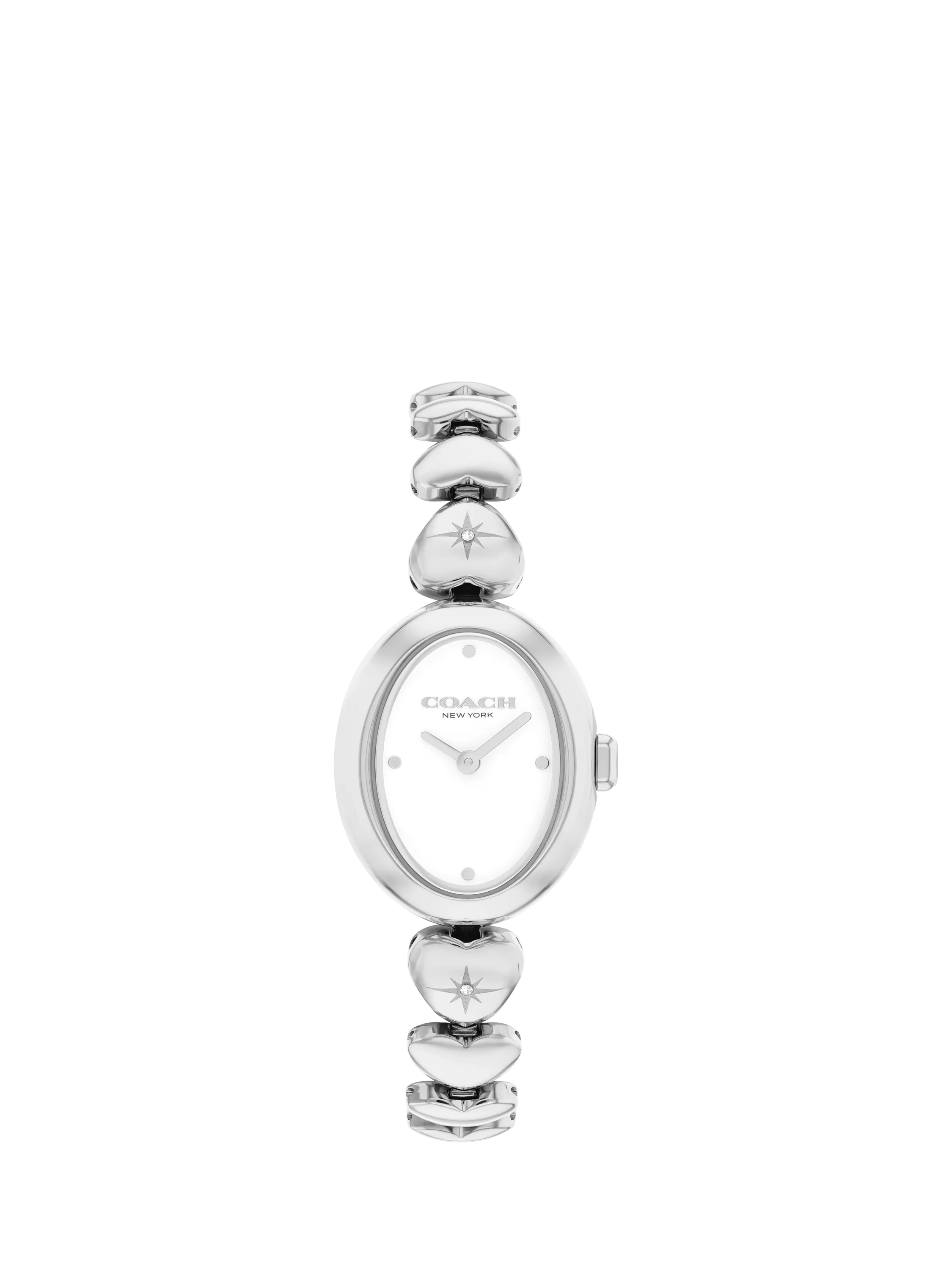 Coach Women's Round Heart Strap Watch 22.5mm