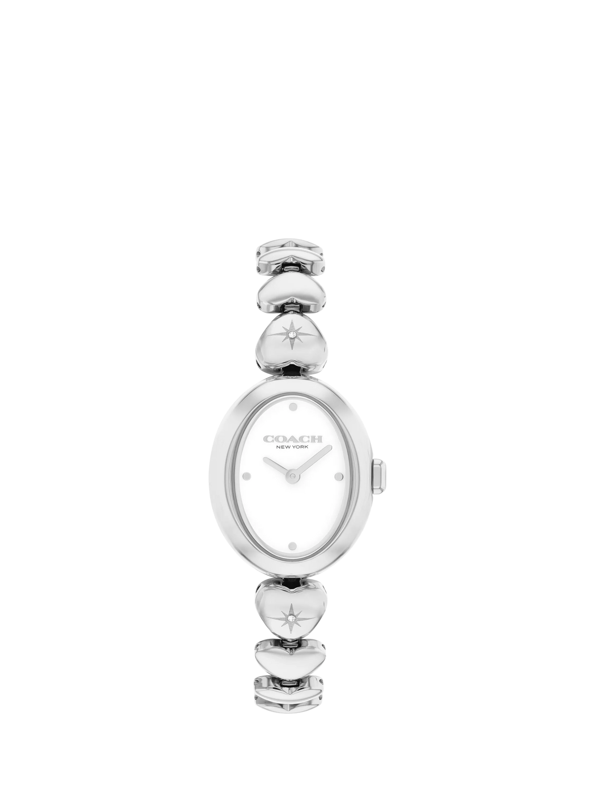 Coach Women's Round Heart Strap Watch 22.5mm