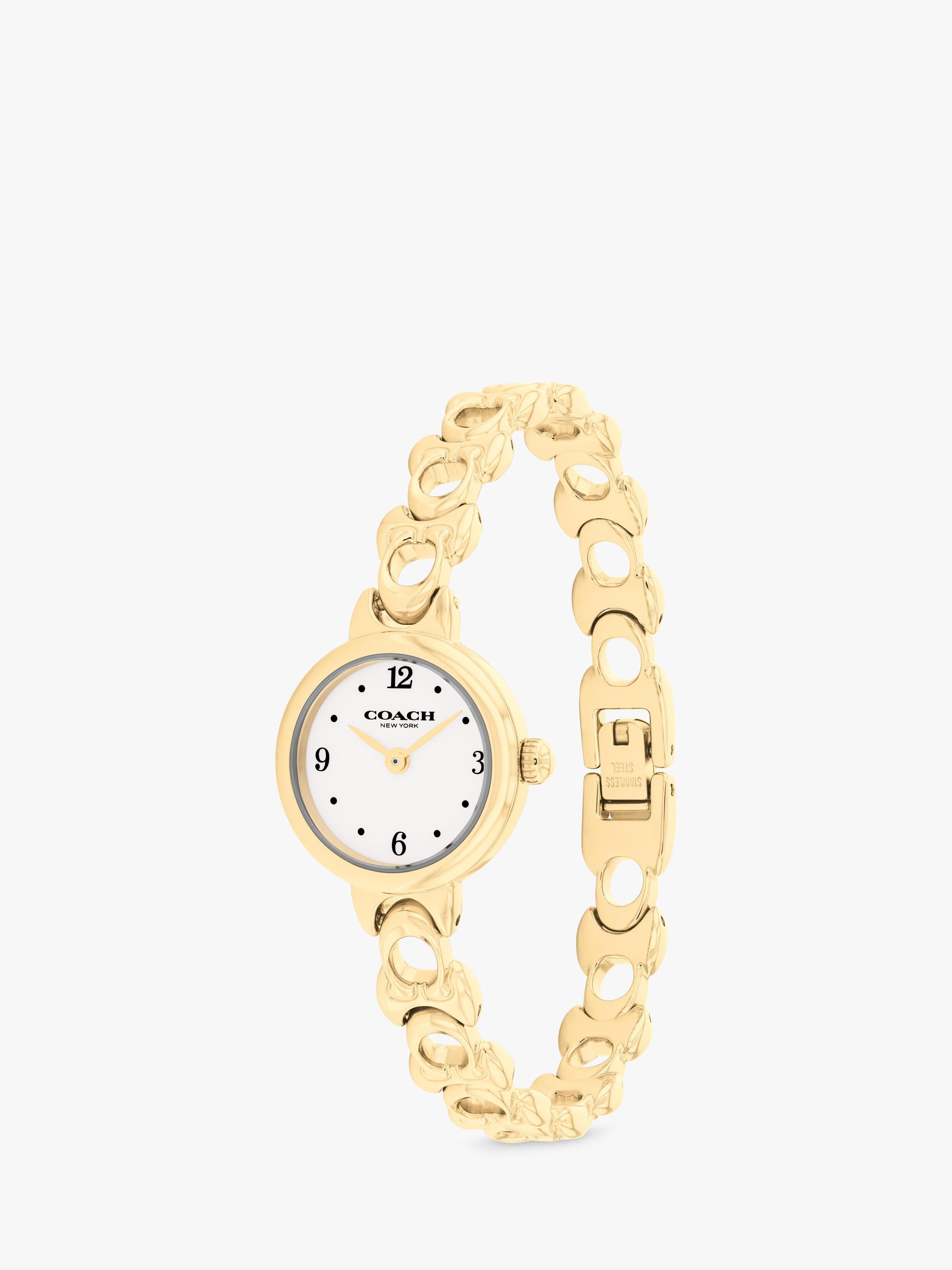 Coach gold bracelet watch 22mm - British product