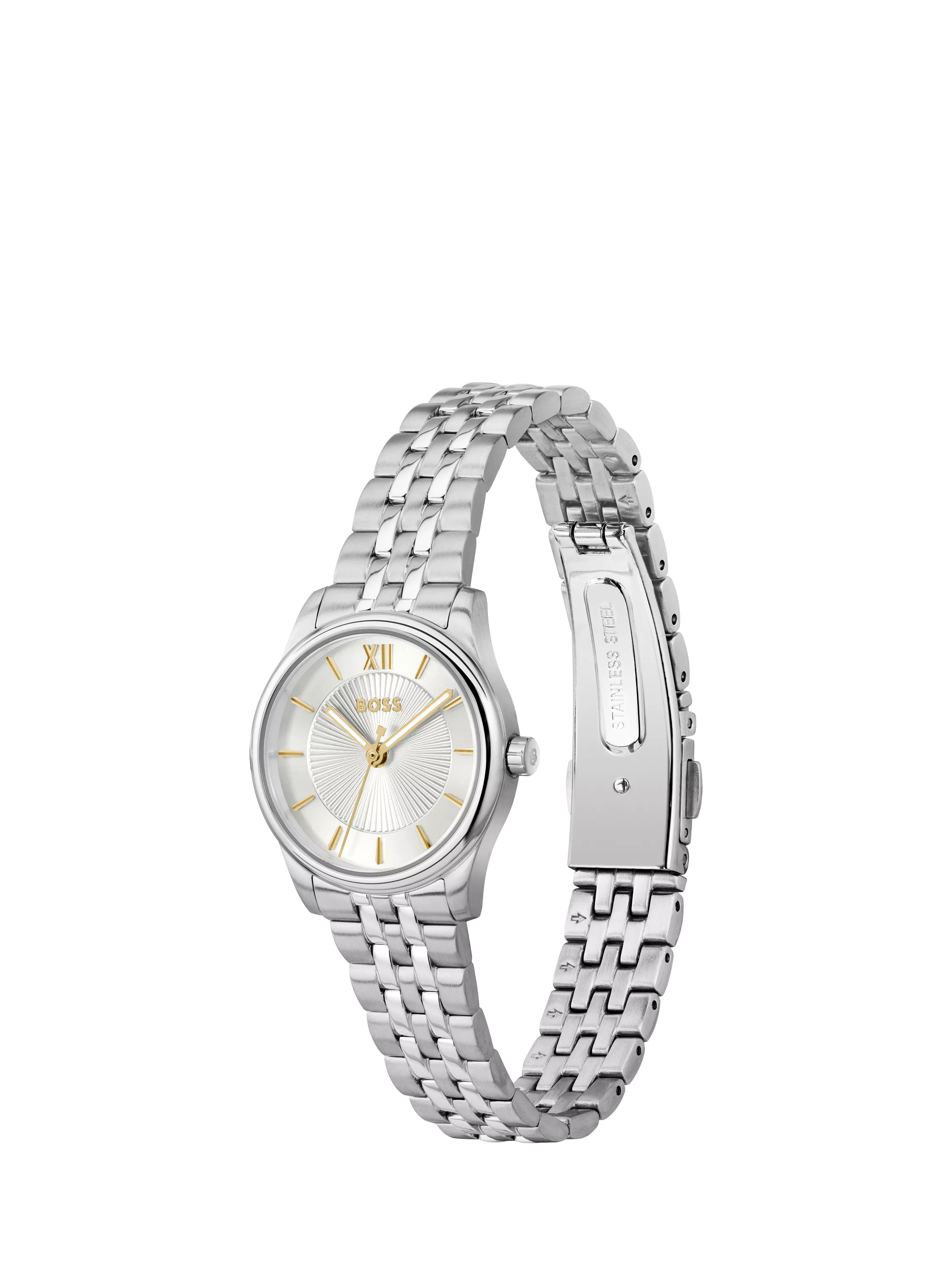 HUGO BOSS women's watch 25mm silver dial, UK version