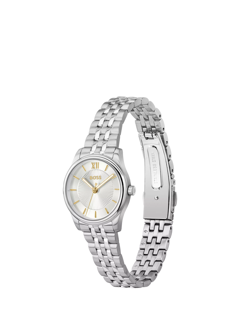 HUGO BOSS women's watch 25mm silver dial, UK version