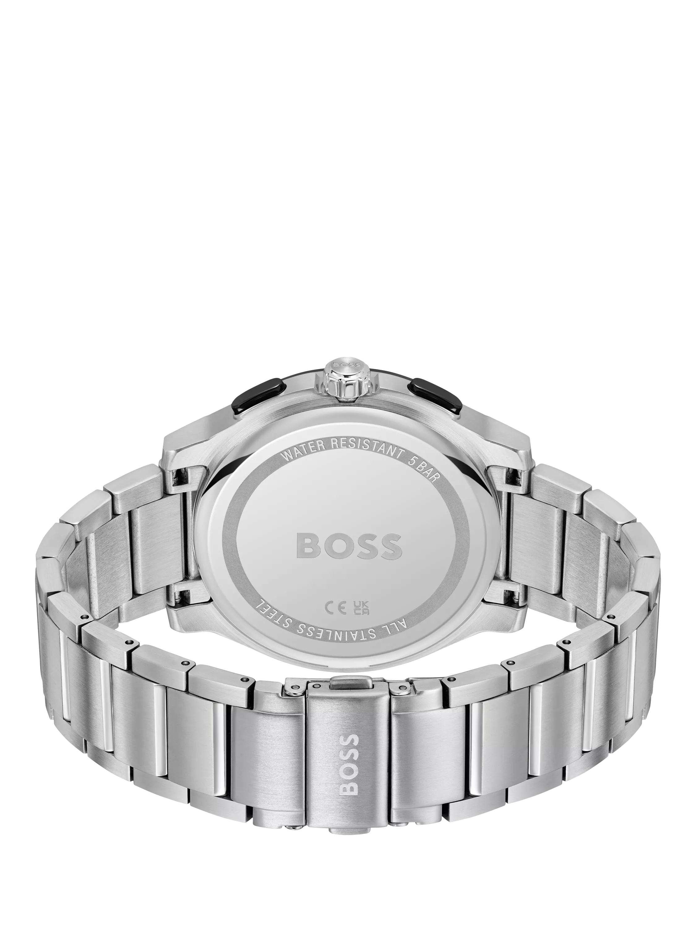 HUGO BOSS chronograph bracelet watch 44mm, imported from the UK