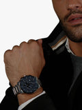 HUGO BOSS chronograph bracelet watch 44mm, imported from the UK