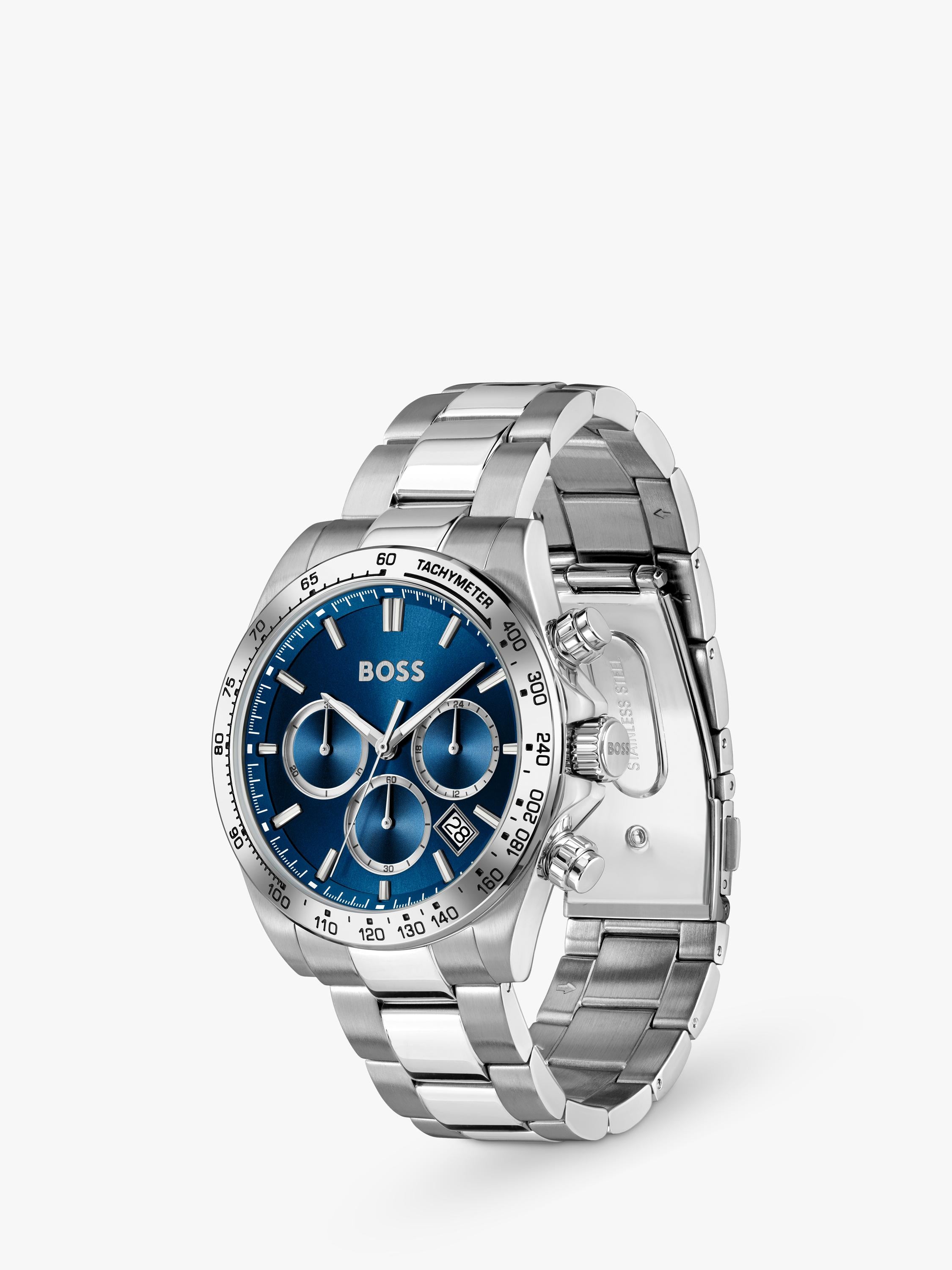 HUGO BOSS chronograph watch 44mm (British brand)