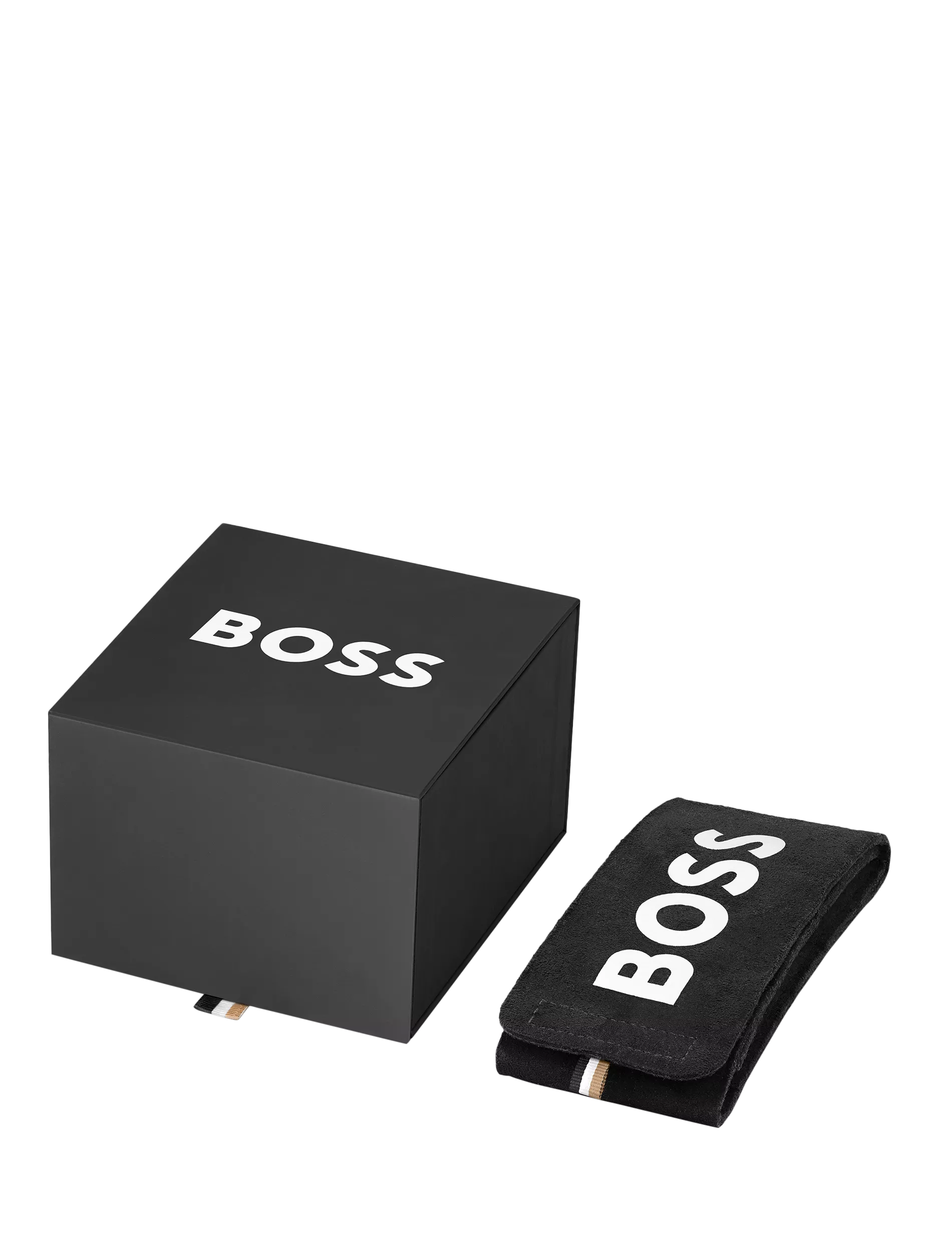HUGO BOSS silver chronograph watch 44mm, imported from the UK