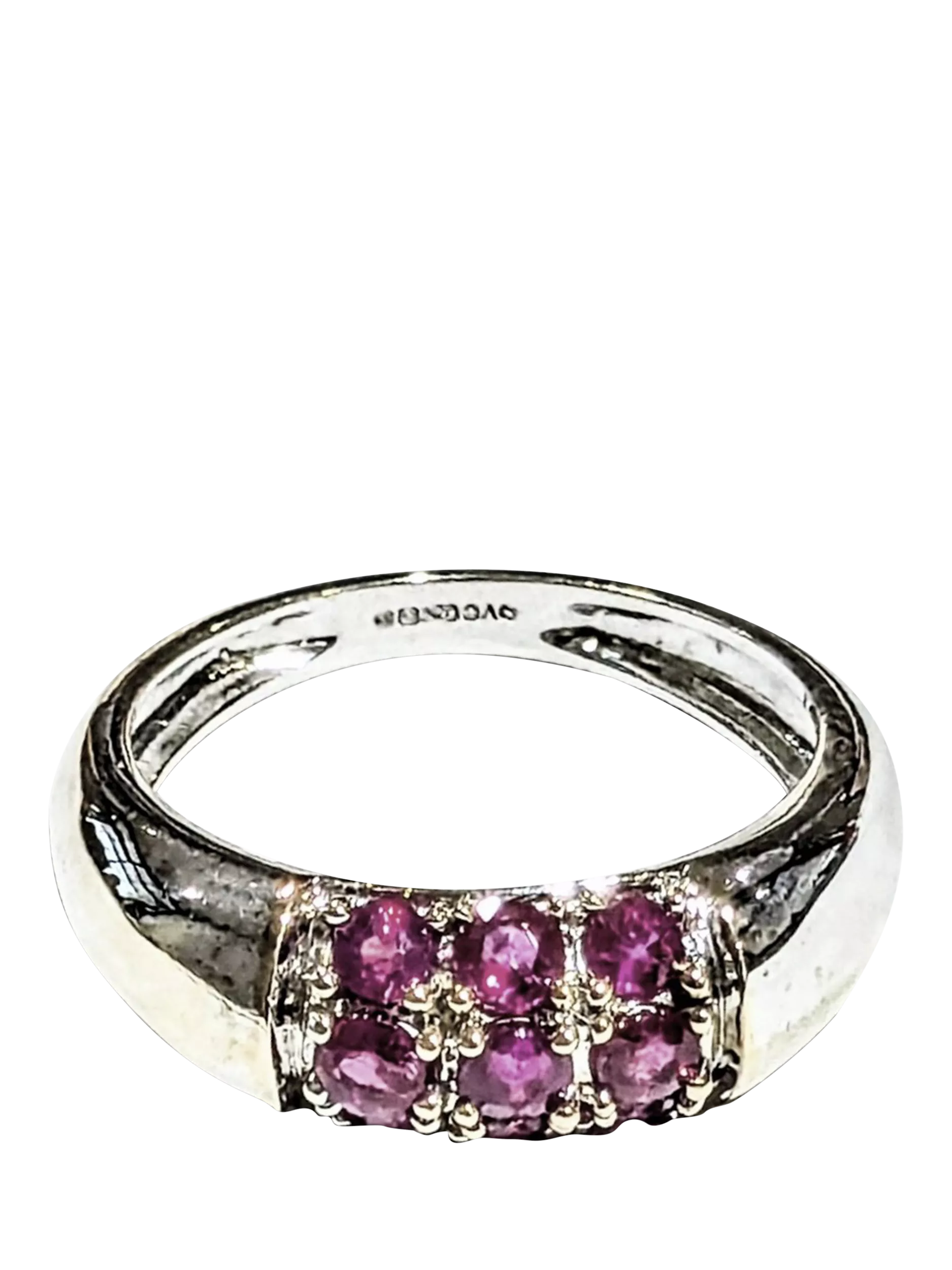L&T Heirlooms 9ct gold boat ruby ring size K - British product