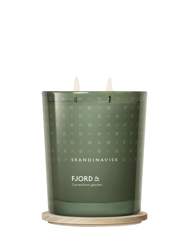 SKANDINAVISK Fjord two-wick scented candle 350g (British brand)