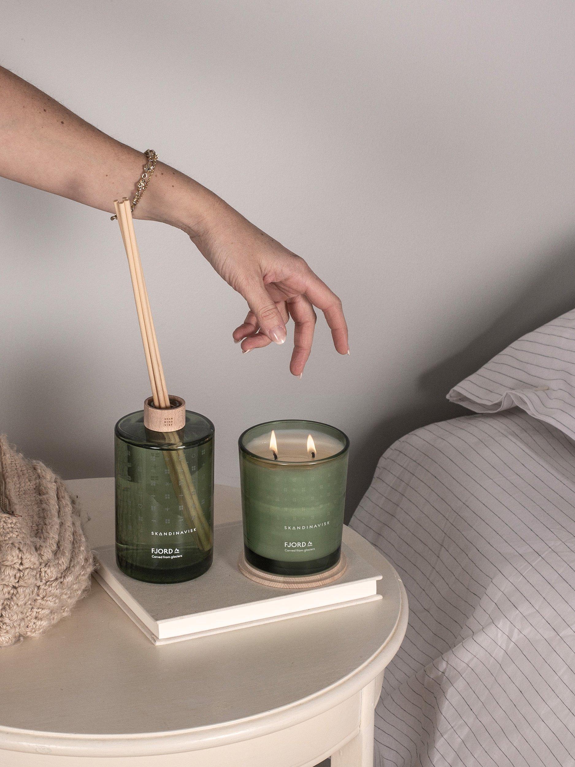 SKANDINAVISK Fjord two-wick scented candle 350g (British brand)