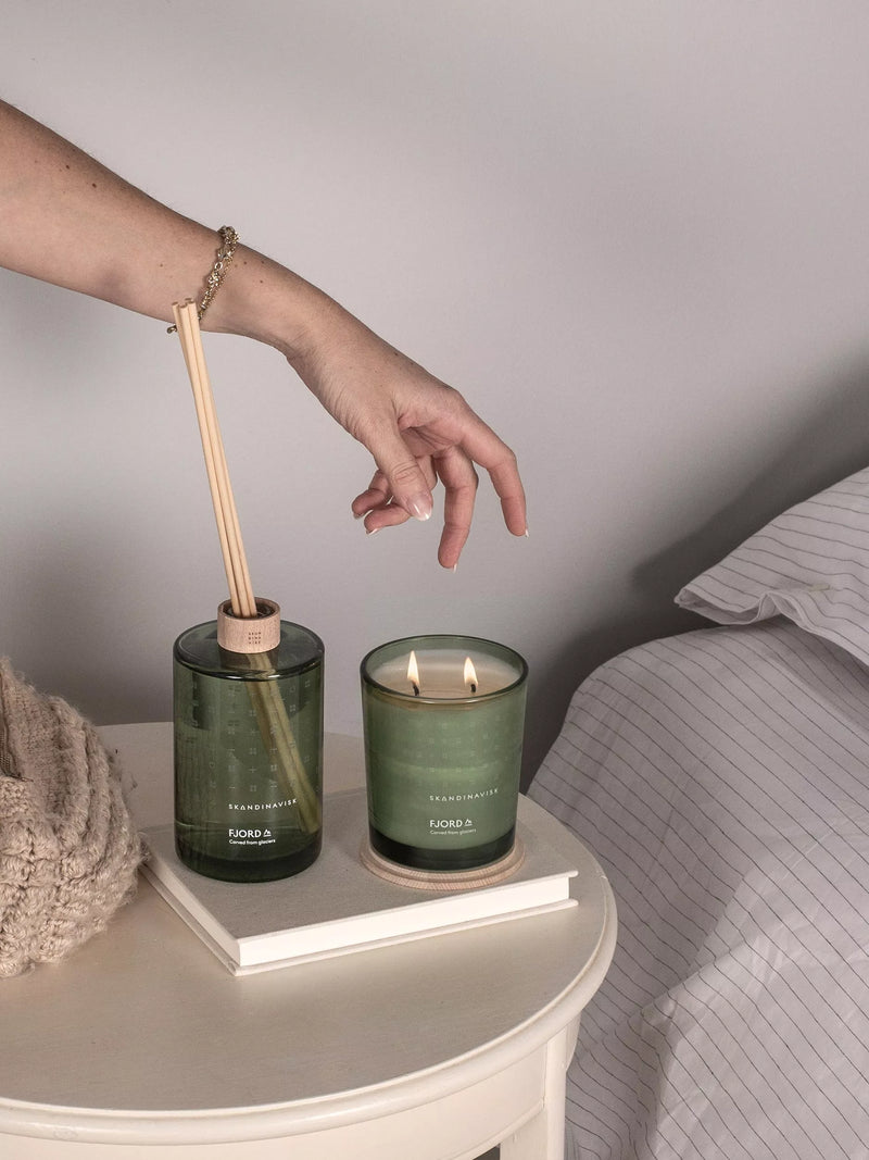 SKANDINAVISK Fjord two-wick scented candle 350g (British brand)