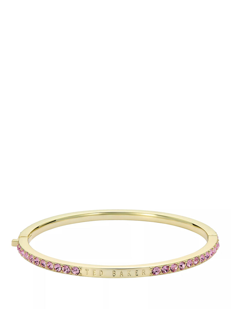 Ted Baker crystal bangle bracelet gold, UK version