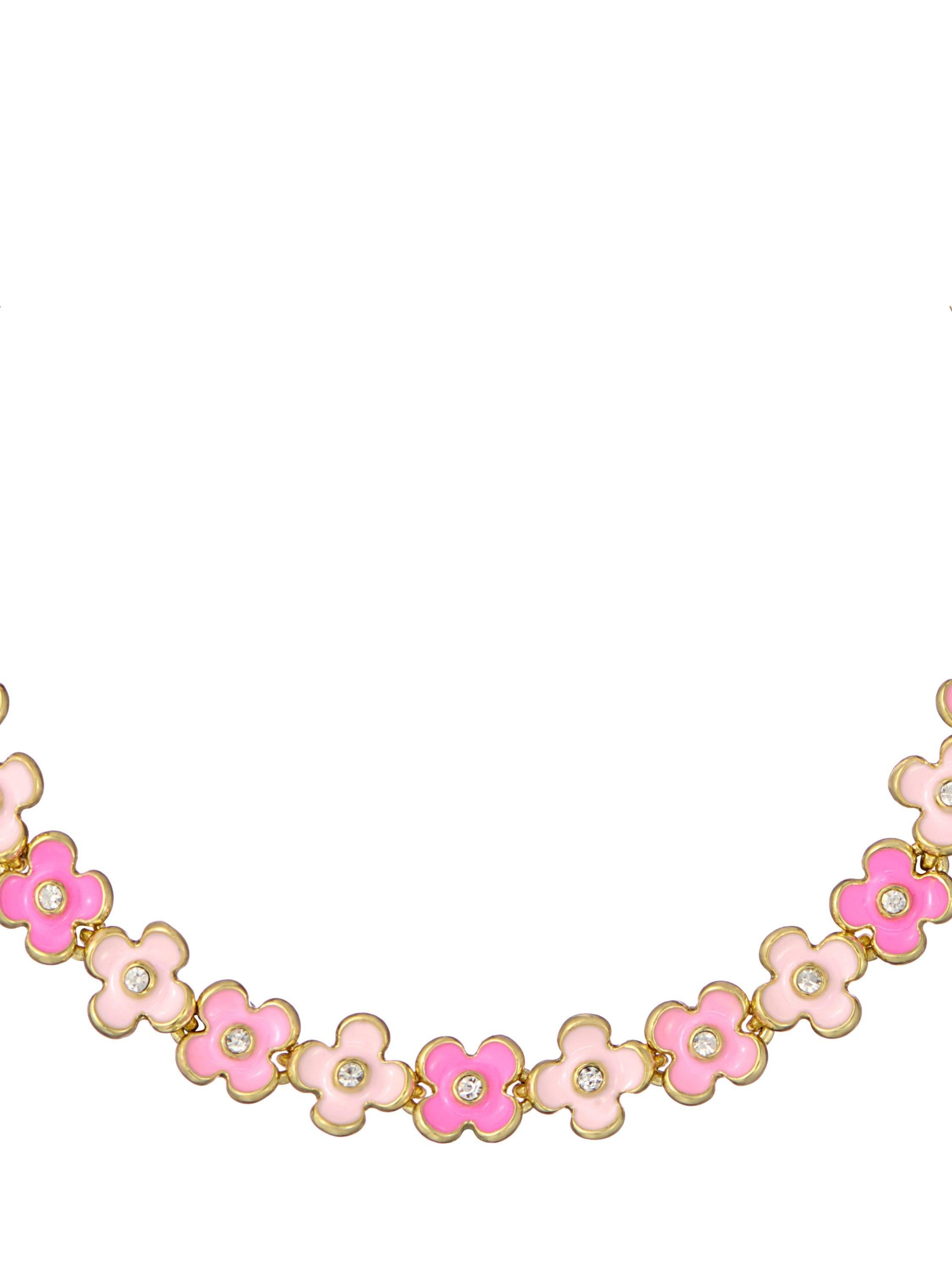 Ted Baker charm bracelet gold pink - British product