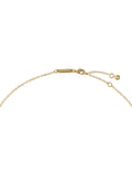 Ted Baker Gabriella Garland gold necklace with crystal flowers (British brand)