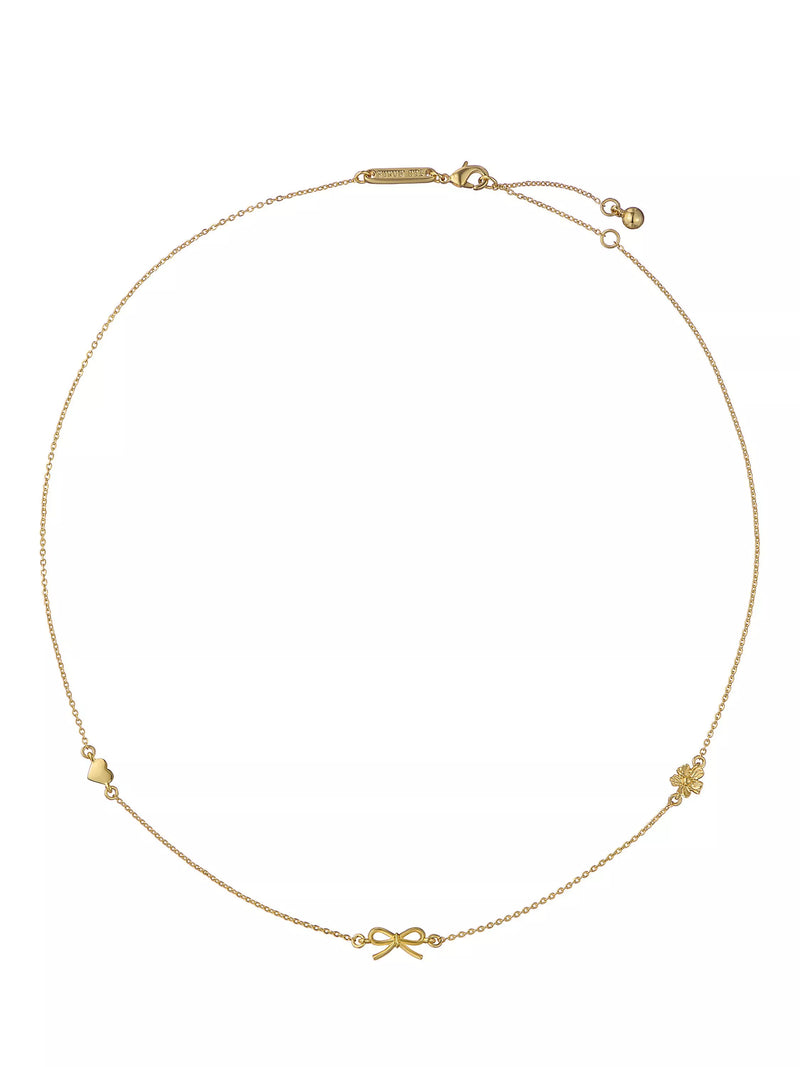 Ted Baker Iona Mini Icons necklace gold-tone UK version
