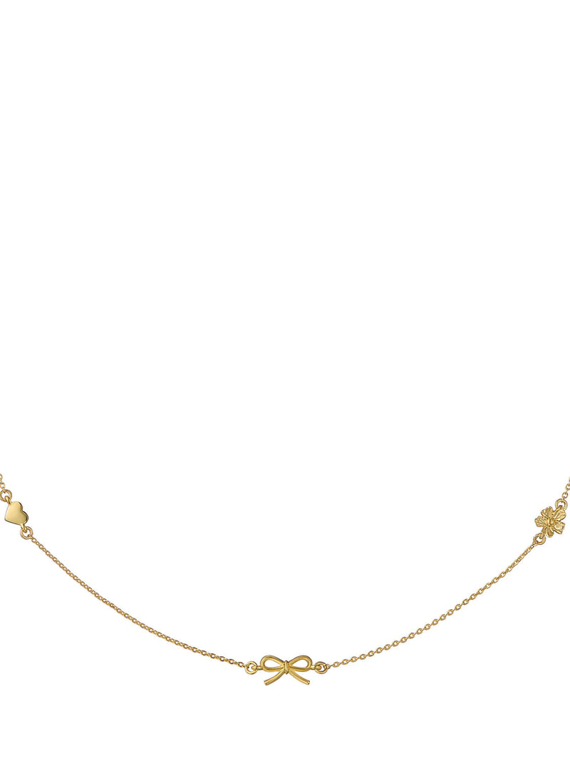 Ted Baker Iona Mini Icons necklace gold-tone UK version