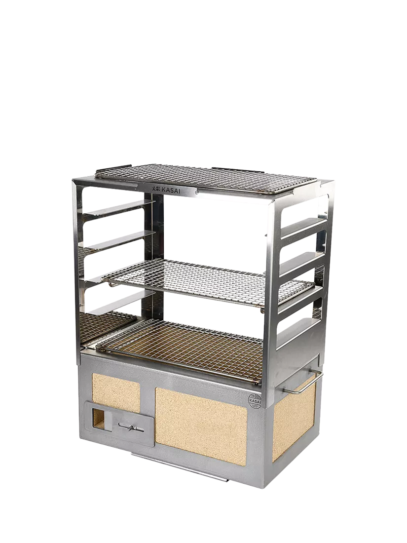 Kasai charcoal grill Robata Rack Edition (British brand)