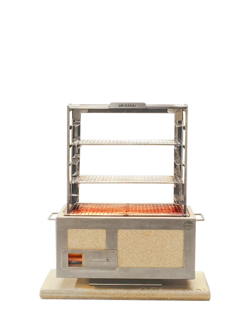 Kasai charcoal grill Robata Rack Edition (British brand)