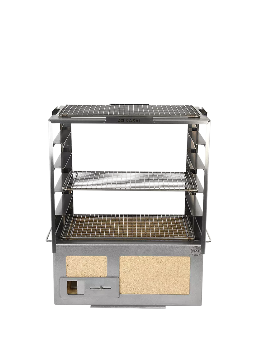 Kasai charcoal grill Robata Rack Edition (British brand)