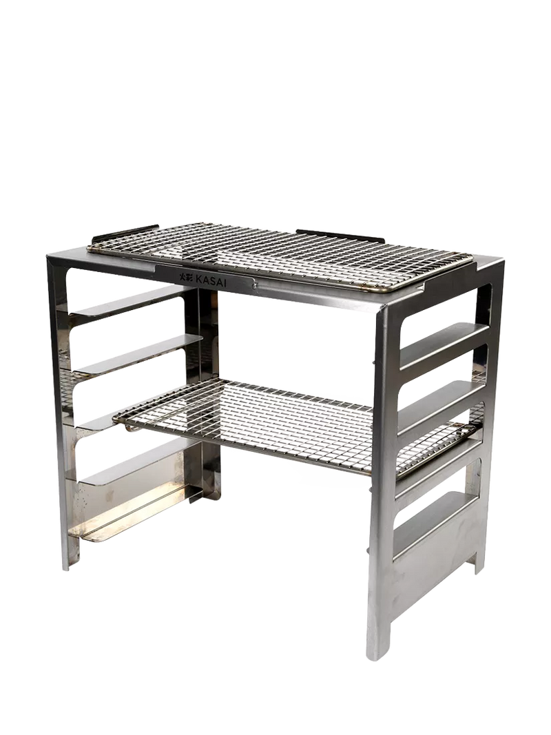 Kasai charcoal grill Robata Rack Edition (British brand)