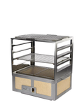 Kasai Konro Grill charcoal BBQ with Robata rack - British product
