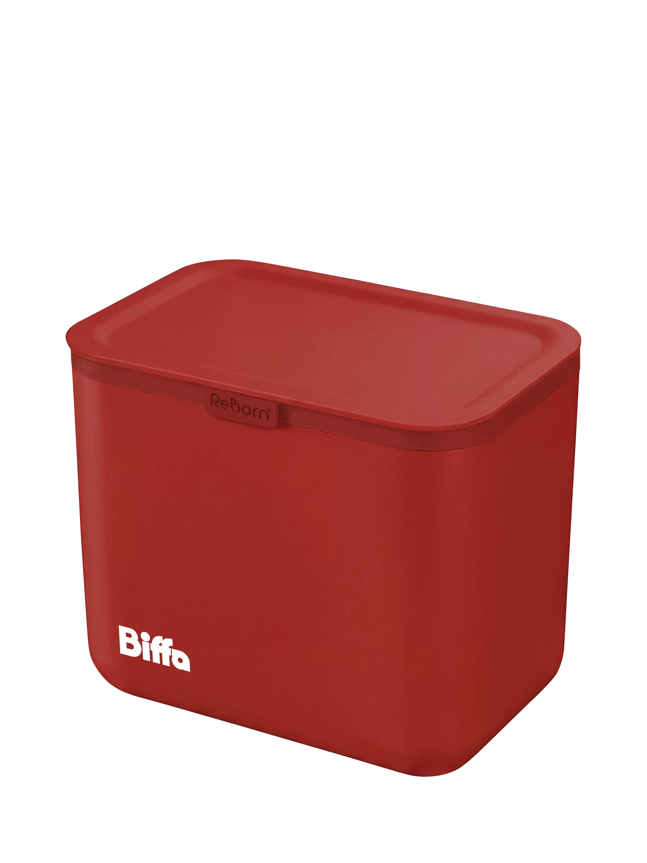 ReBorn Biffa food waste caddy red 5 litre (British brand)