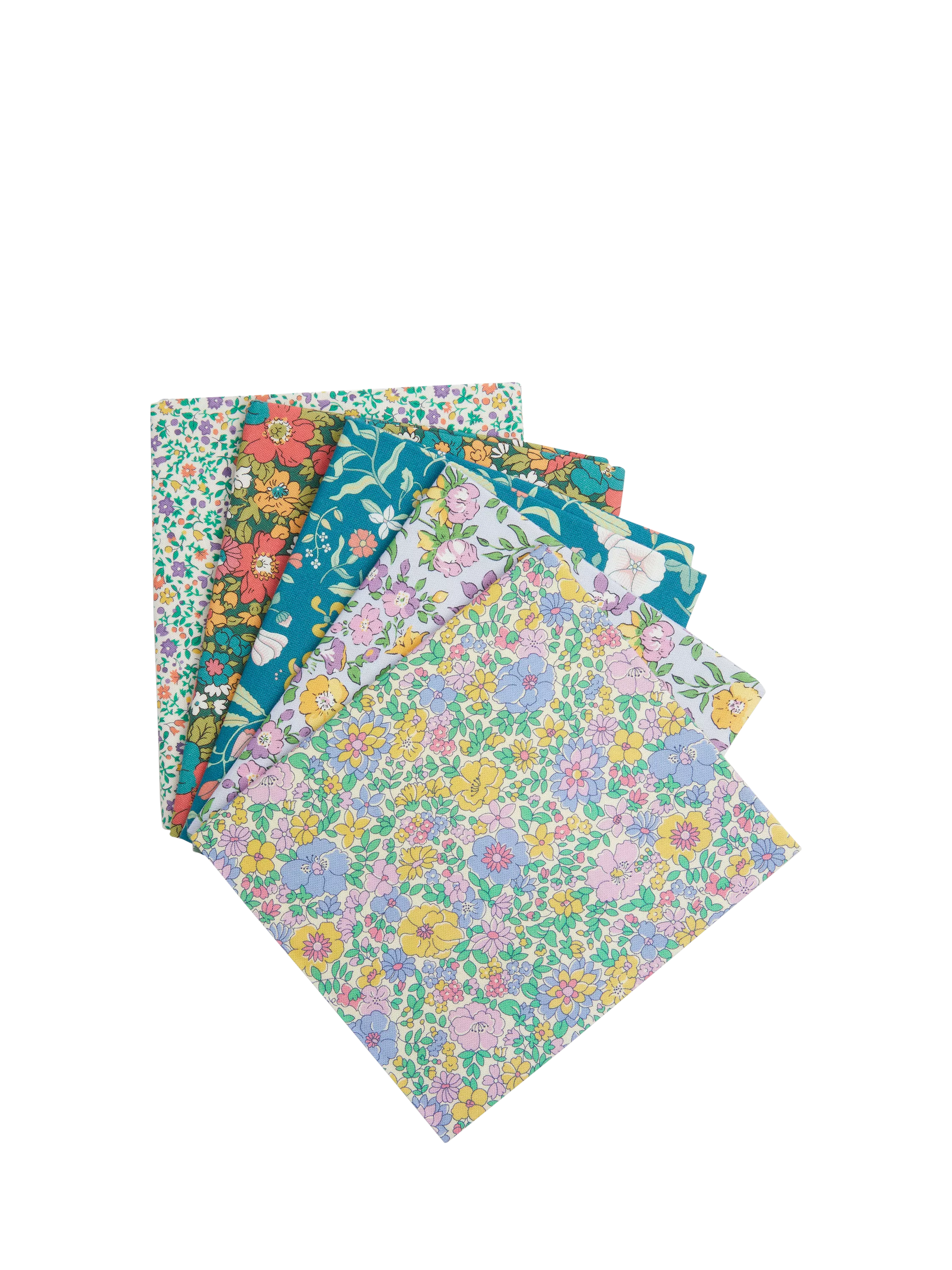Liberty Fabrics fat quarter pack Cosmos Song - British product