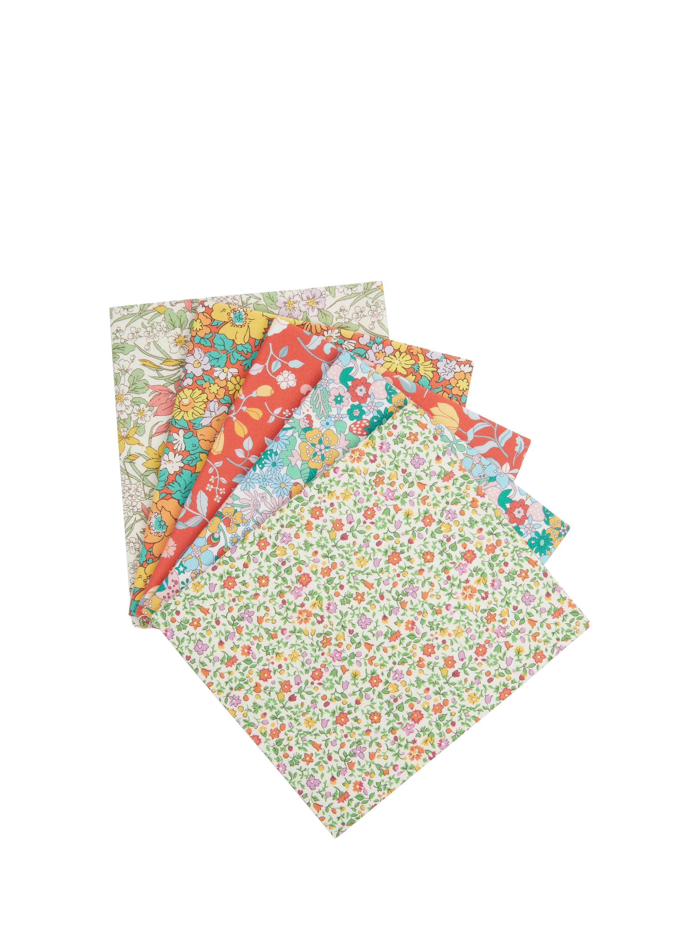 Liberty Fabrics fat quarter pack 5 Forget Me Not - British product