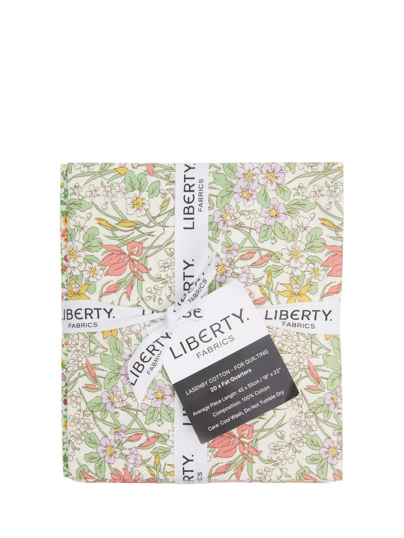 Liberty Fabrics fat quarter pack 5 Forget Me Not - British product