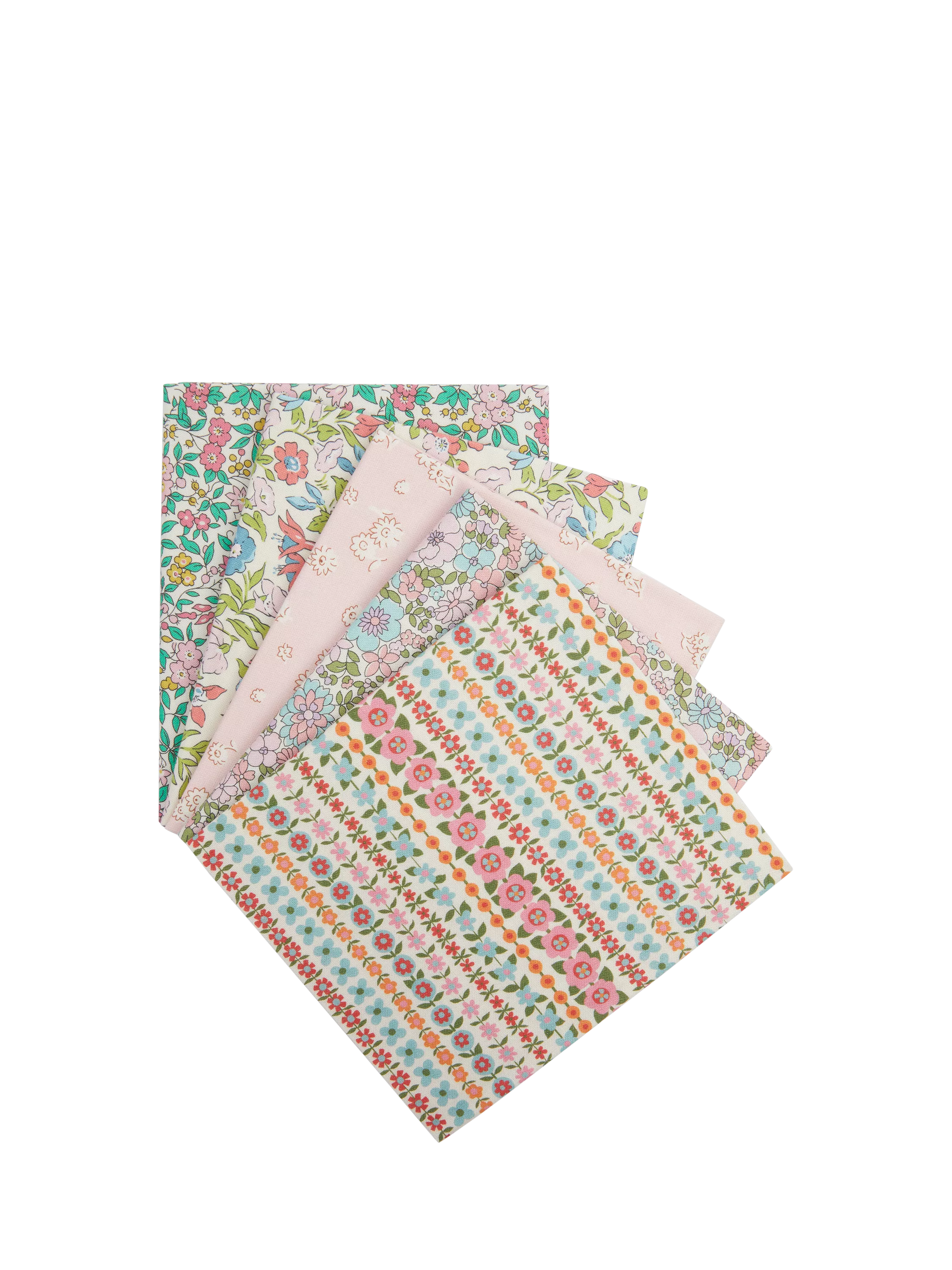 Liberty Fabrics Soho Stripe fat quarter pack of 5 - British product
