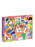 Galison Cosy Cat Club jigsaw puzzle 1000 pieces, imported from the UK