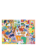 Galison Cosy Cat Club jigsaw puzzle 1000 pieces, imported from the UK