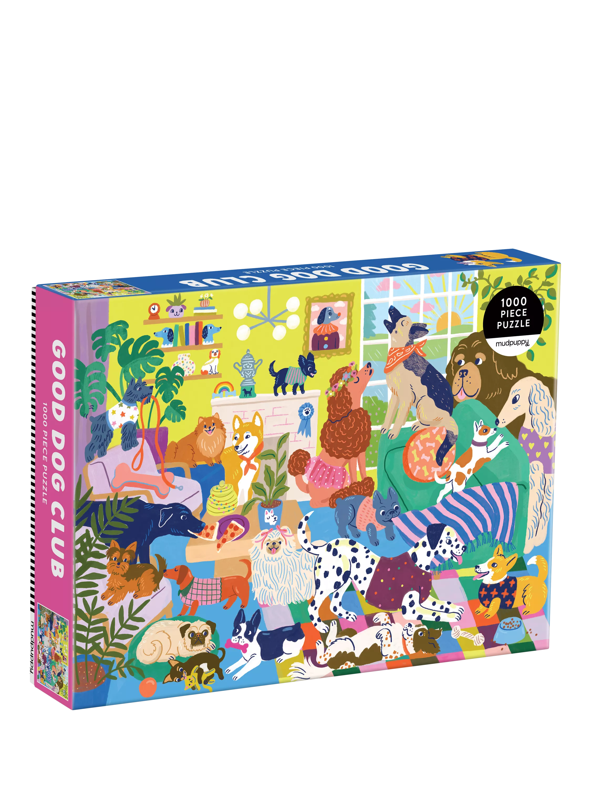 Galison Good Dog Club jigsaw puzzle 1000 pieces - British product