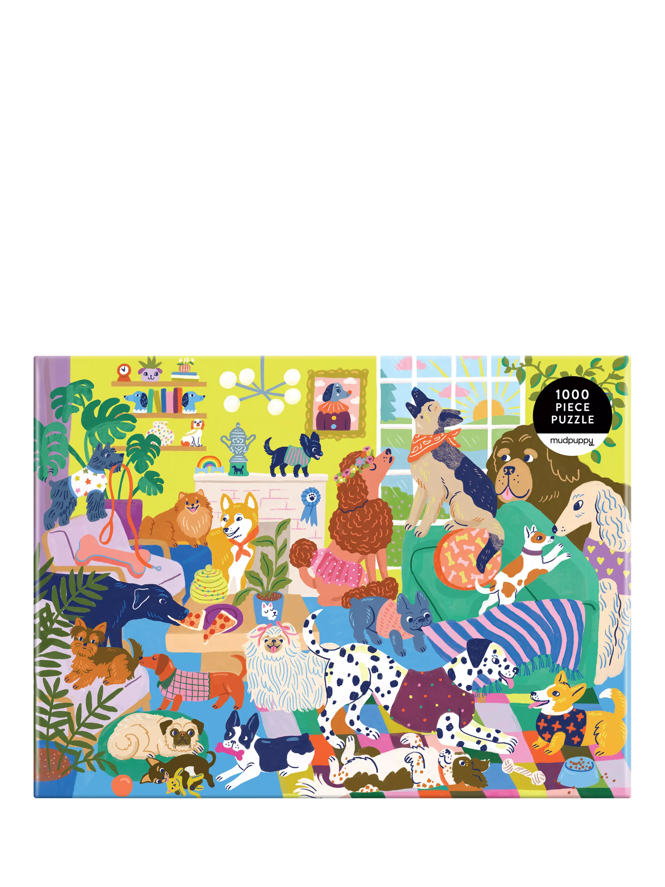 Galison Good Dog Club jigsaw puzzle 1000 pieces - British product
