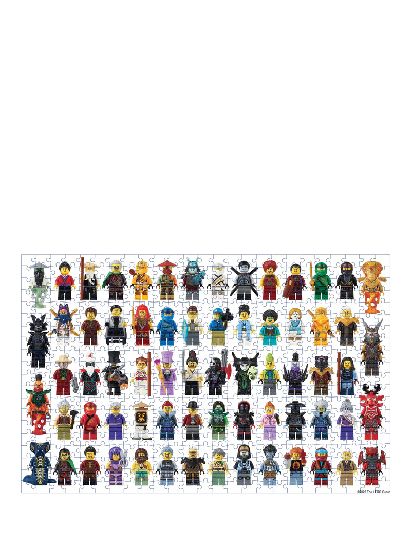 Galison LEGO Ninjago jigsaw puzzle 500 pieces - British product